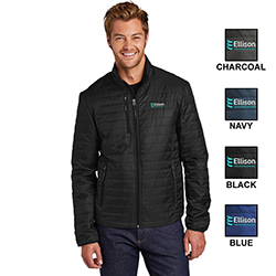 MEN'S PORT AUTHORITY PACKABLE PUFFY JACKET