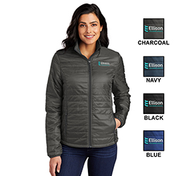 LADIES PORT AUTHORITY PACKABLE PUFFY JACKET